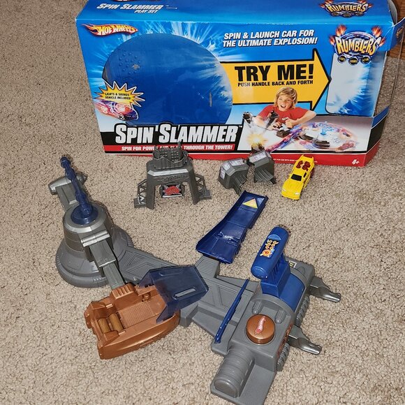 Mattel Other - Hot Wheels Spin Slammer Play Set *READ
